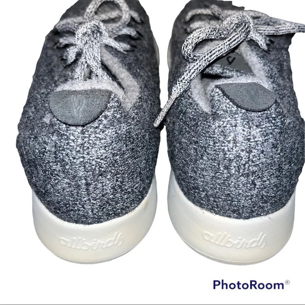 Allbirds Gray Wool Runners Running Shoes Sneakers size 10